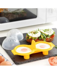 Cuecehuevos Doble de Silicona Oovi InnovaGoods