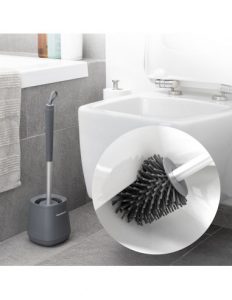MERCAHOGAR Escobilla de Goma para el Inodoro Kleanu InnovaGoods
