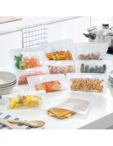 MERCAHOGAR Set de Bolsas Reutilizables para Alimentos Freco InnovaGoods 10 Piezas