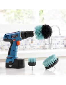 MERCAHOGAR Set de Cepillos de Limpieza para Taladro Cyclean InnovaGoods 3 Piezas