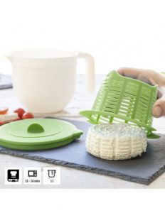 MERCAHOGAR Molde para Hacer Queso Fresco con Manual y Recetas Freashy InnovaGoods