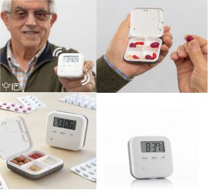 MERCAHOGAR Pastillero Inteligente Electrónico Pilly InnovaGoods