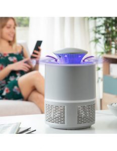 MERCAHOGAR Lámpara Antimosquitos por Succión KL Twist InnovaGoods