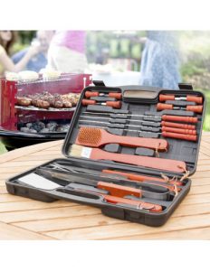 MERCAHOGAR Maletín Barbacoa Barbecase InnovaGoods 18 Piezas