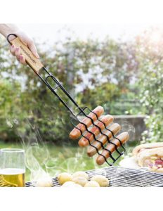 MERCAHOGAR Parrilla de Barbacoa para Salchichas Sosket InnovaGoods