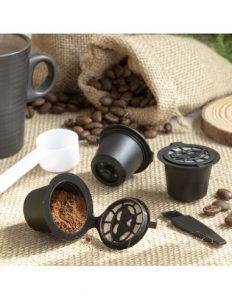 MERCAHOGAR Set de 3 Cápsulas de Café Reutilizables Recoff InnovaGoods