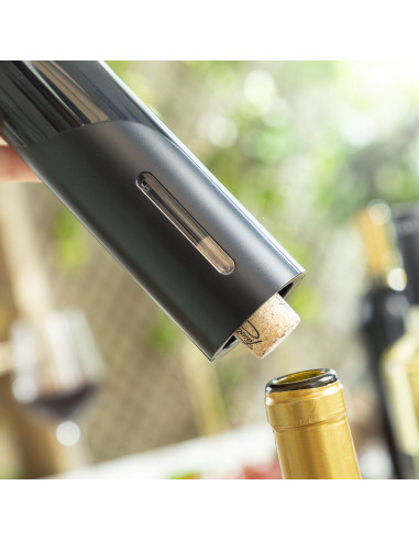 MERCAHOGAR Sacacorchos Eléctrico para Botellas de Vino Corkbot InnovaGoods