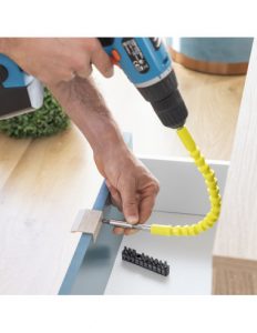 MERCAHOGAR Extensor Flexible Magnético para Atornillador con Accesorios Drillex InnovaGoods