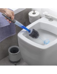 MERCAHOGAR Escobilla de Baño con Dispensador de Jabón Bruilet InnovaGoods