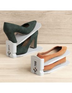 MERCAHOGAR Organizador de Zapatos Regulable Sholzzer InnovaGoods 6 Unidades