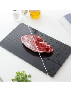 MERCAHOGAR Placa de Descongelación Rápida de Alimentos Qheat InnovaGoods