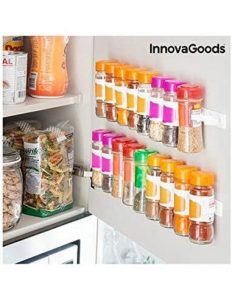 MERCAHOGAR Especiero InnovaGoods IG114086 Blanco Autoadhesivo