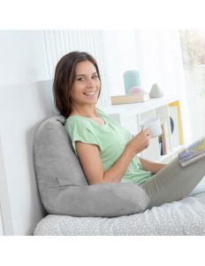 MERCAHOGAR Almohada de Lectura con Apoyabrazos Huglow InnovaGoods