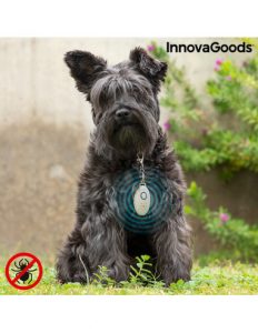 MERCAHOGAR Antiparásitos por Ultrasonidos Recargable para Mascotas PetRep InnovaGoods