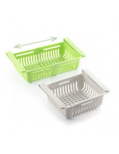 MERCAHOGAR Organizador Ajustable para Nevera Friwer InnovaGoods (pack de 2)