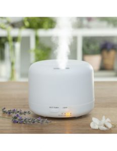MERCAHOGAR Humidificador Difusor de Aromas con LED Multicolor Steloured InnovaGoods
