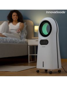 MERCAHOGAR Climatizador Evaporativo Ionizador sin Aspas con LED InnovaGoods EVAREER (Reacondicionado A)