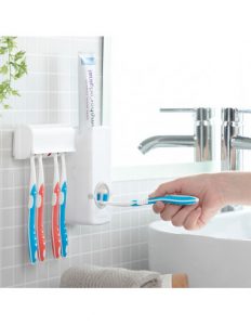 MERCAHOGARDispensador de Pasta Dental con Soporte para Cepillos Diseeth InnovaGoods