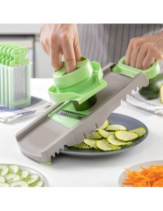 MERCAHOGAR Mandolina-Rallador Plegable 6 en 1 Choppie InnovaGoods