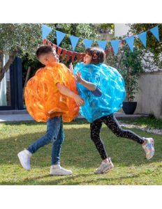 MERCAHOGAR Pelota Burbuja Hinchable Gigante Parachoques Bumpoy InnovaGoods 2 Unidades