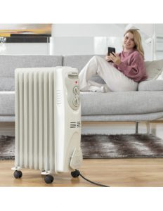 MERCAHOGAR Radiador de Aceite Oinine InnovaGoods 2000 W (9 cuerpos)