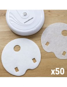 MERCAHOGAR Recambios de Mopa para Robots de Limpieza InnovaGoods Pack de 50 uds