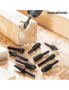 MERCAHOGAR Set de Fresas para Taladro Driwills InnovaGoods 10 Unidades